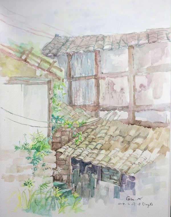 屋檐下的春