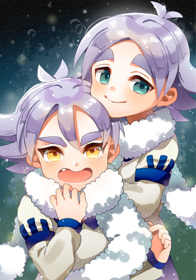 えりまき吹雪x2 !