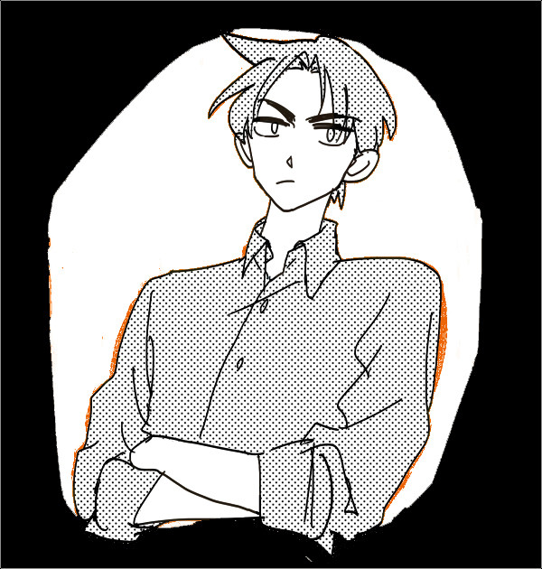 服部の肌が