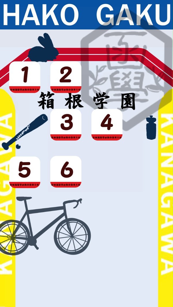 箱根学園ジャージiPhone5用壁紙
