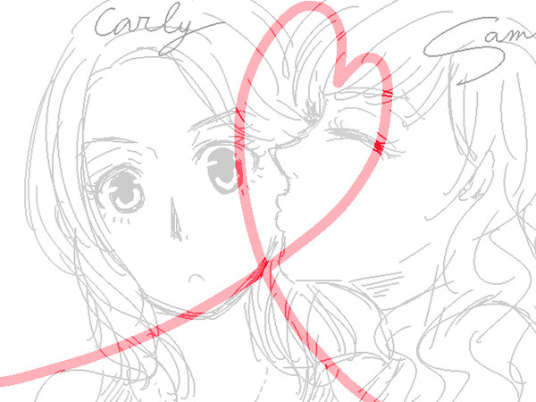 アイカーリーらくがき