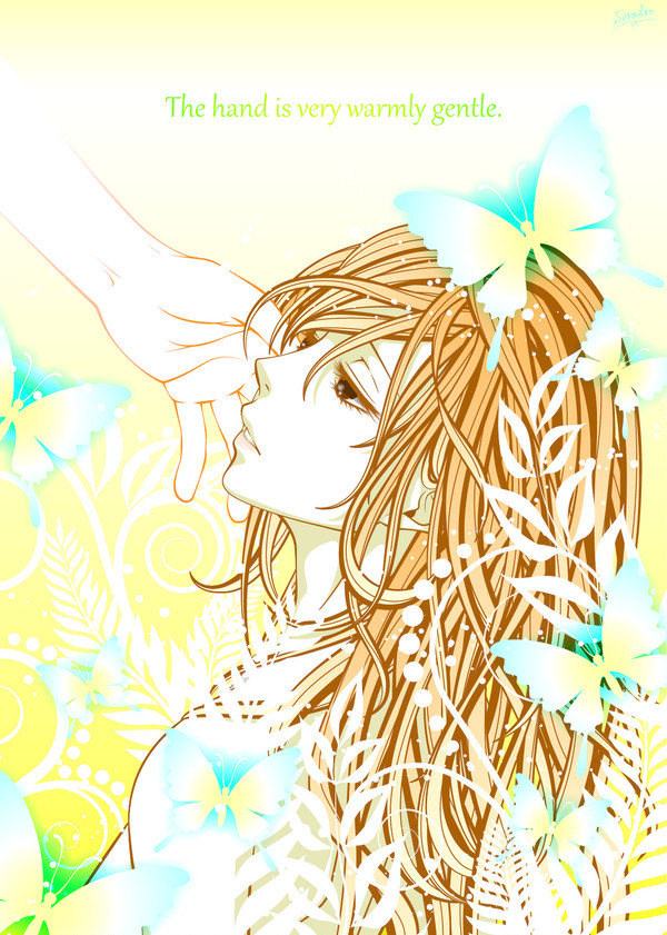 温かい手