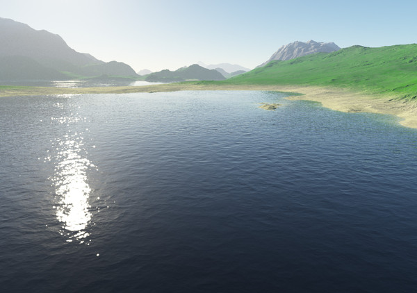 Terragenを使った風景画像の習作 2
