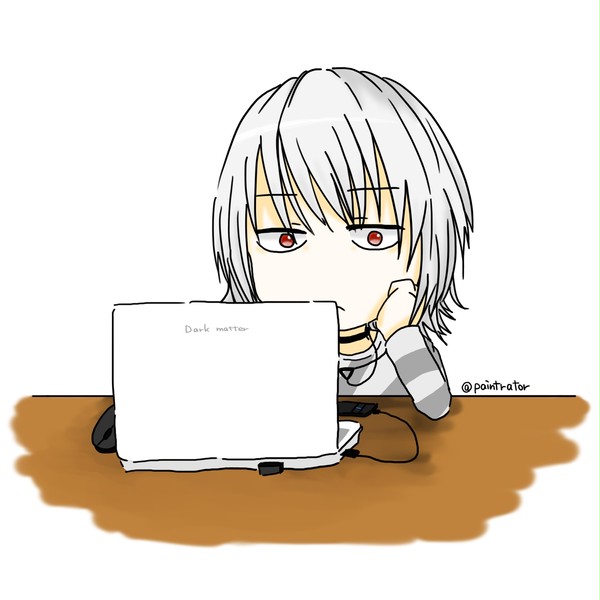 お絵描きしてるアクセラレータさん