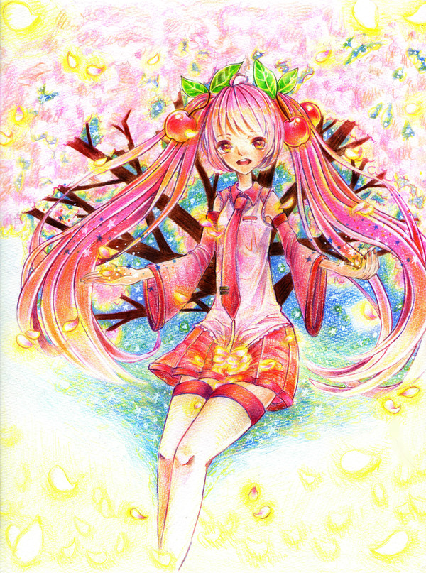 【12色】✿桜✿【色鉛筆】