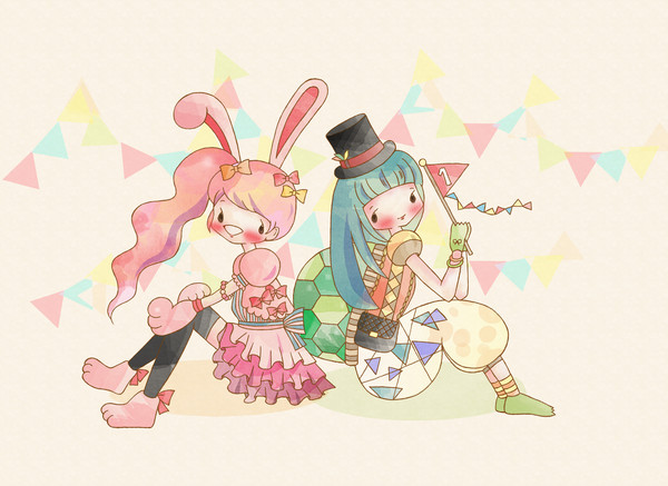 うさちゃんとかめちゃん