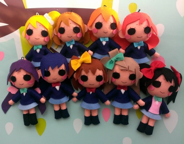 ラブライブ!μ's全員ぬいぐるみできた！