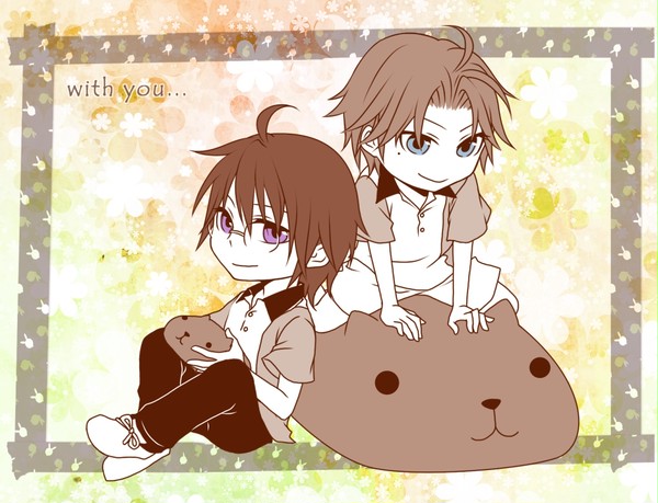 with【忍足+跡部】
