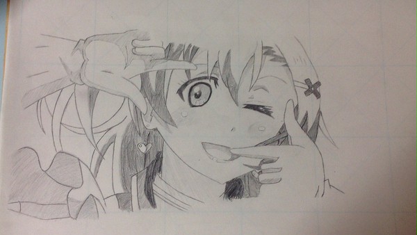 模写してみた！ （高坂穂乃果）