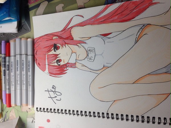 深刻な色不足 綾乃たん