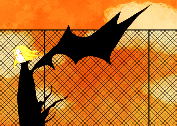 漆黒堕天使は…