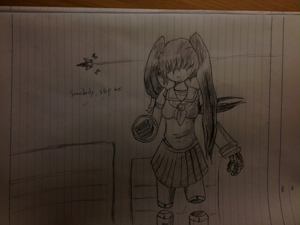 エレメントドーターアイ落書き