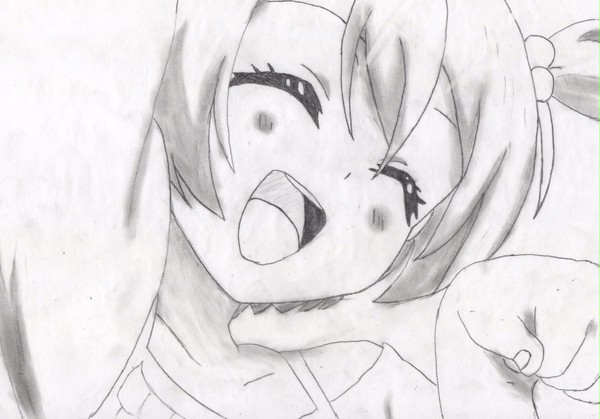 【模写】 星空凛