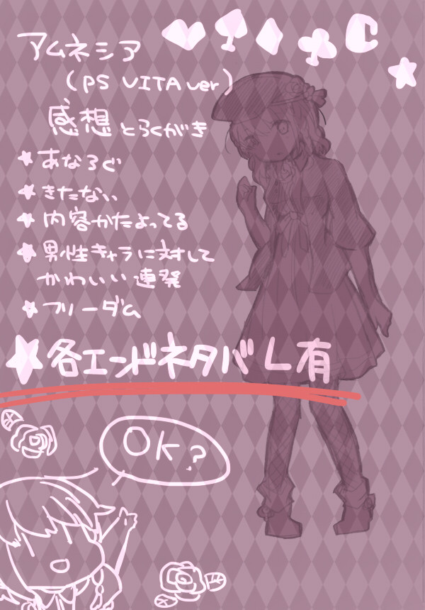 【アムネ】アムネシアVEdition感想とか(ネタバレ注意)