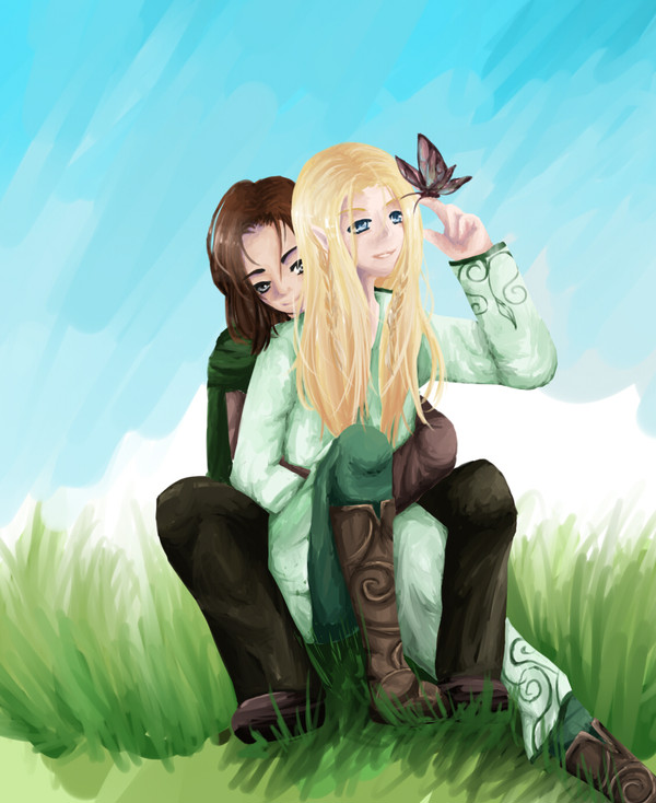 LOTR-Aragorn x Legolas