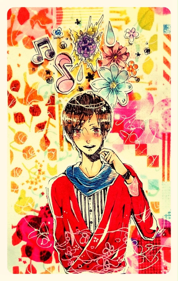 花が咲く