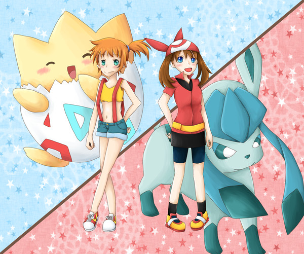 ポケモン　カスミとハルカ