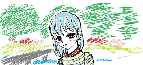 彩色的