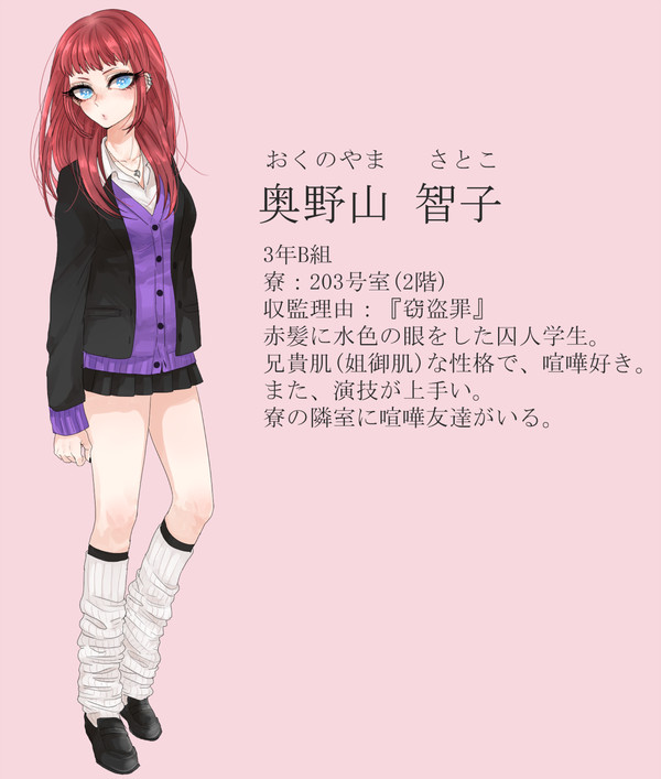 【CaS】奥野山 智子【キャラクターシート】