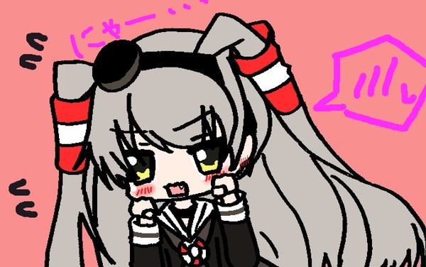 天津風ちゃん「にゃっ・・・にゃーっ・・・//////」