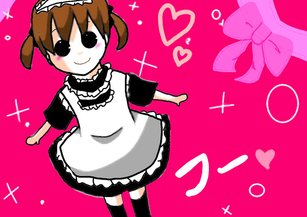 メイド服フーちゃん♡