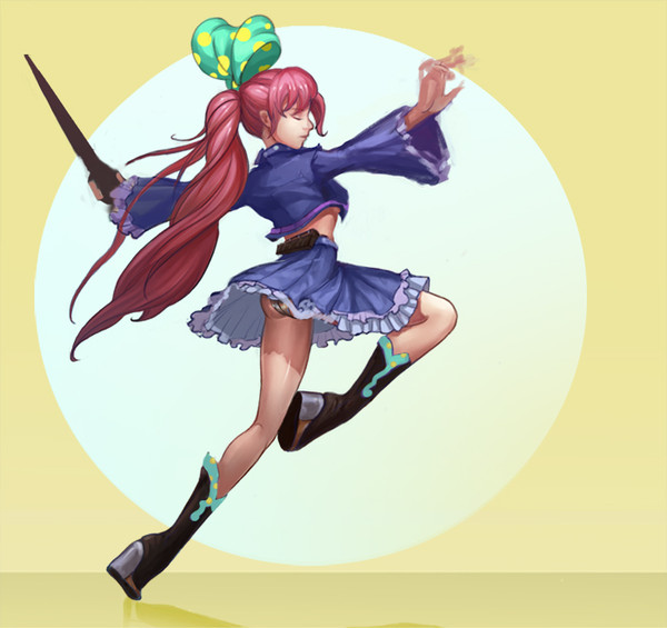轻飘飘の女の子