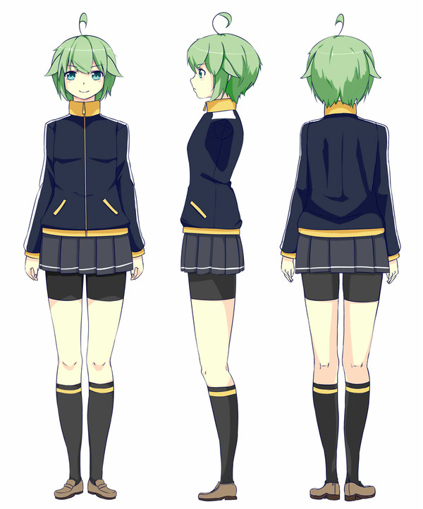 【看板娘】 立ち絵