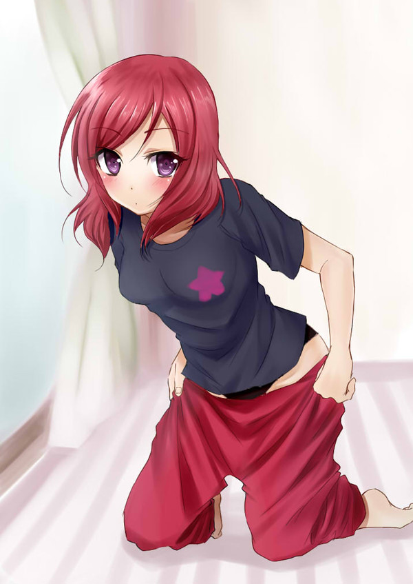 着替え中