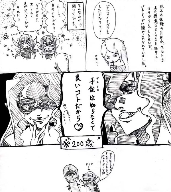 だいぶ昔のポポロ漫画①