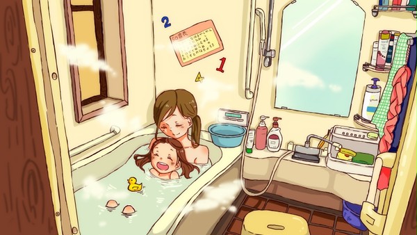 まま、聞いてっ今日学校でね!