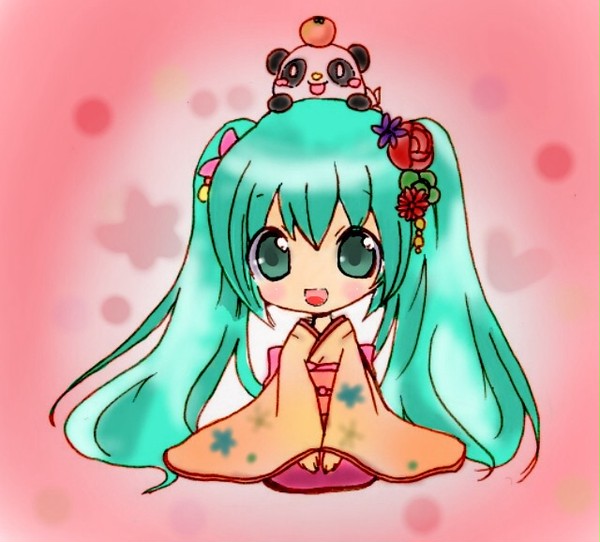 着物 初音ミク