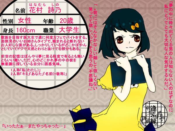 【逢ふ縁】花村 詩乃【住民票】