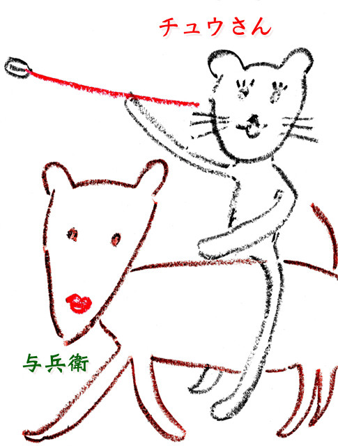 チュウさんと与兵衛