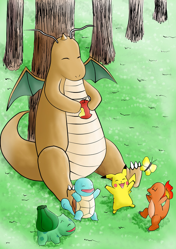 ポケモン達の癒しのひととき