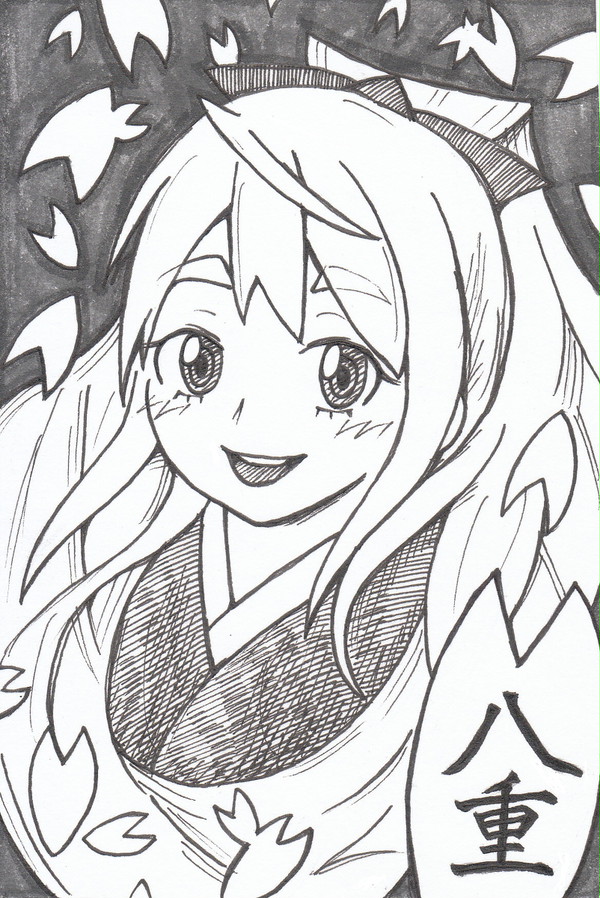 八重の桜　八重（漫画Ver.)