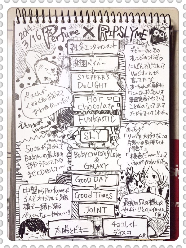 Perfume × RIPSLYME 対バンレポ