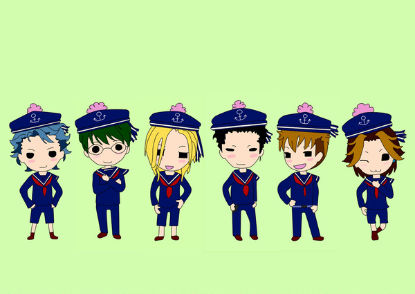 セーラー6人