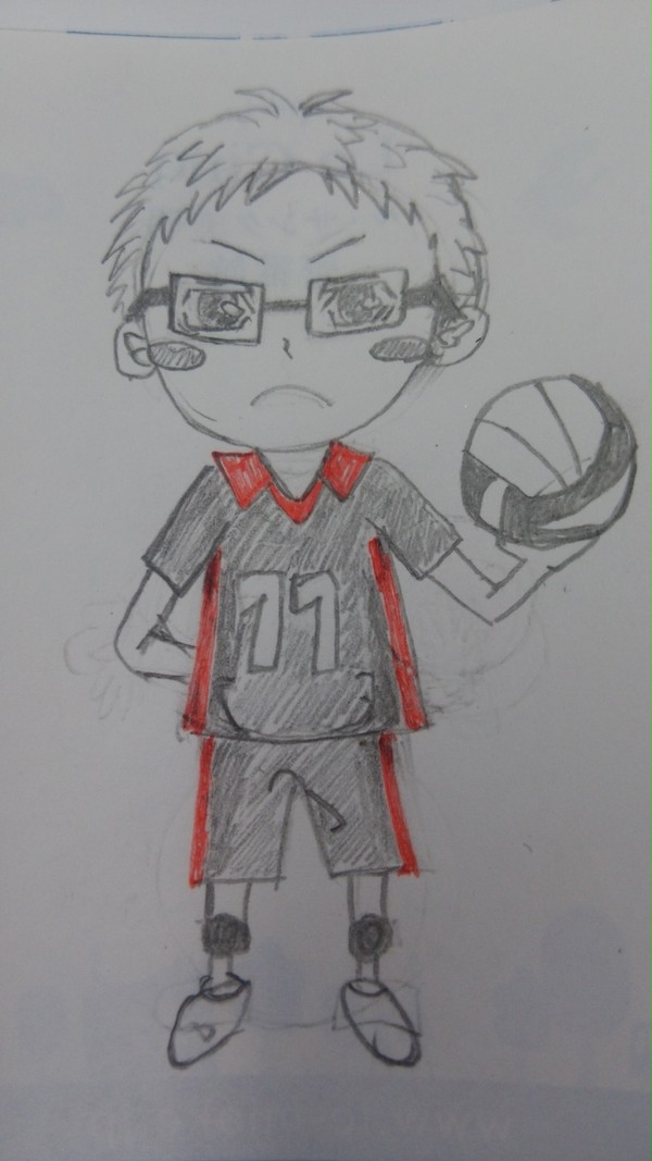 落書き-月島蛍-