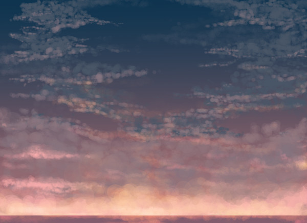 昏色海洋