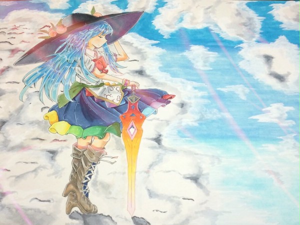 凛々しい天子