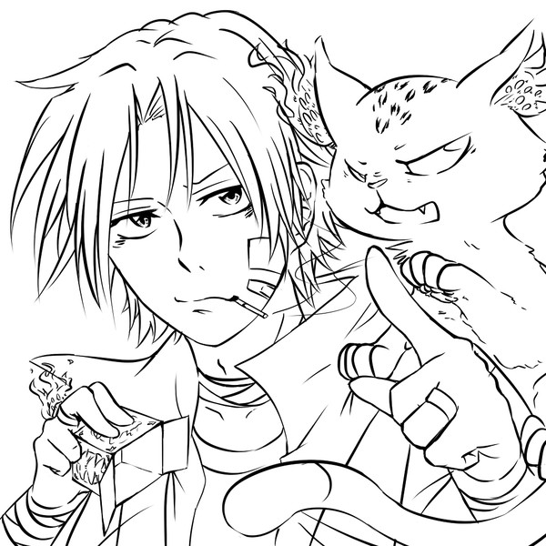 獄寺と瓜