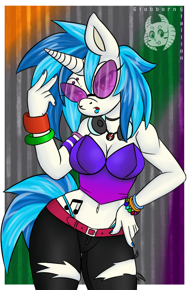 Anthro Vinyl Scratch