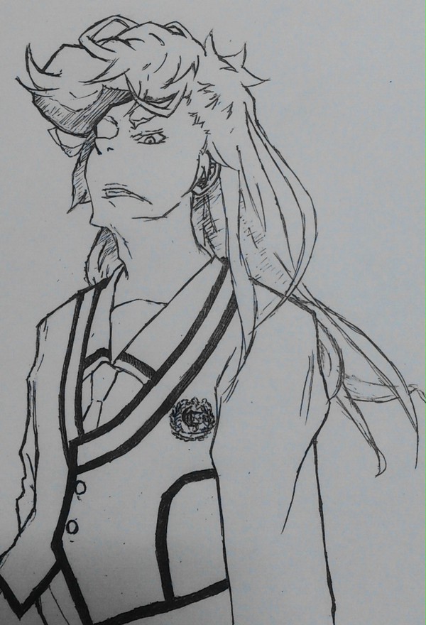 誰か格好いい後堂先輩描いて下さい