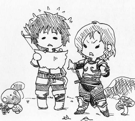 昔のラクガキ達を引き出してみた