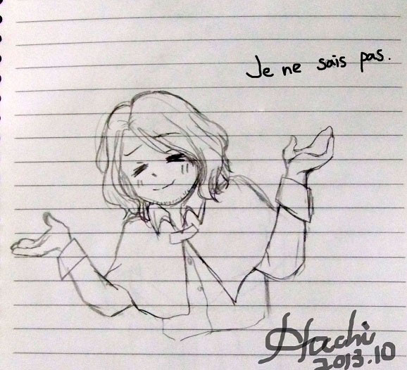 Je ne sais pas.