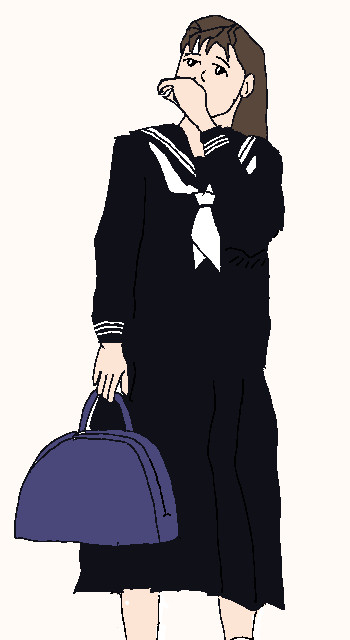 セーラー服少女