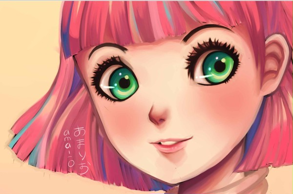 minky momo close up