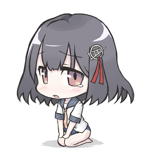 潜水艦コスの羽黒ちゃん