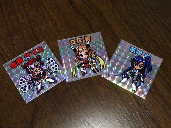 シンフォギアキラキラシール