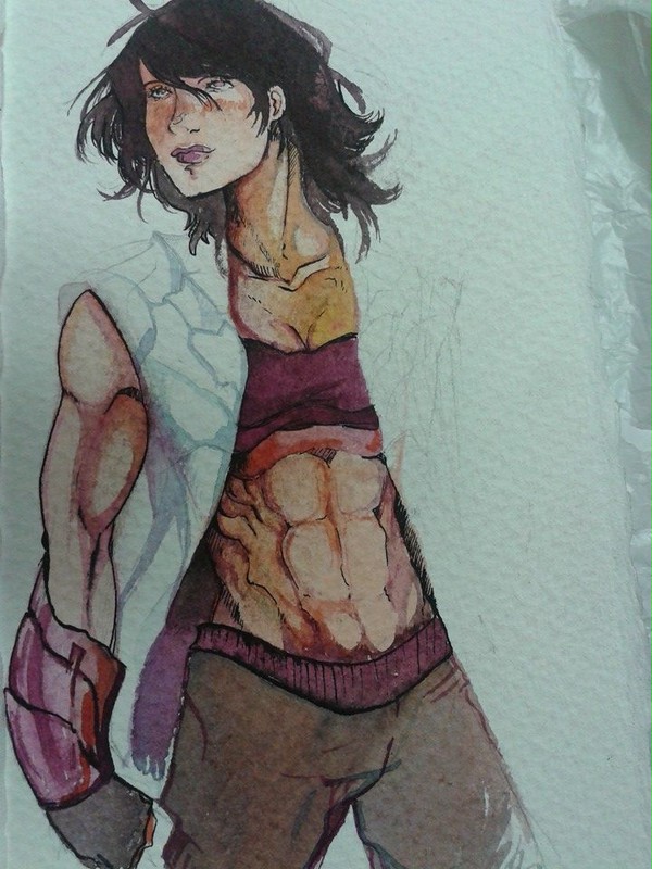 strong woman